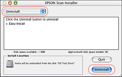Install epson scan